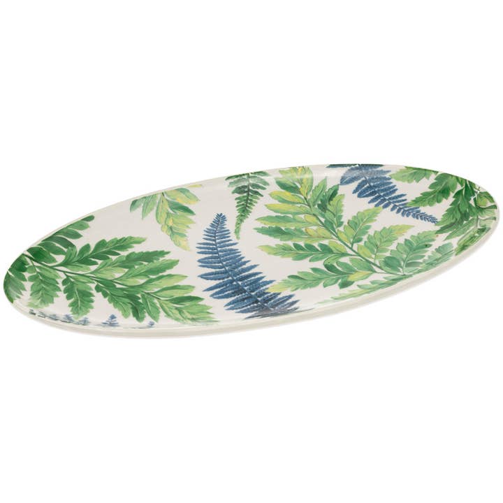 10.25" Long Arwea Ceramic Oval Plate for wholesale by Boston International