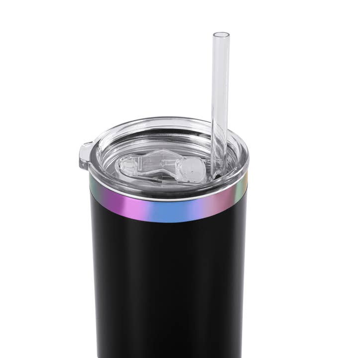 MakerFlo - Wholesale Insulated mug/tumbler - 20oz Skinny Rainbow12