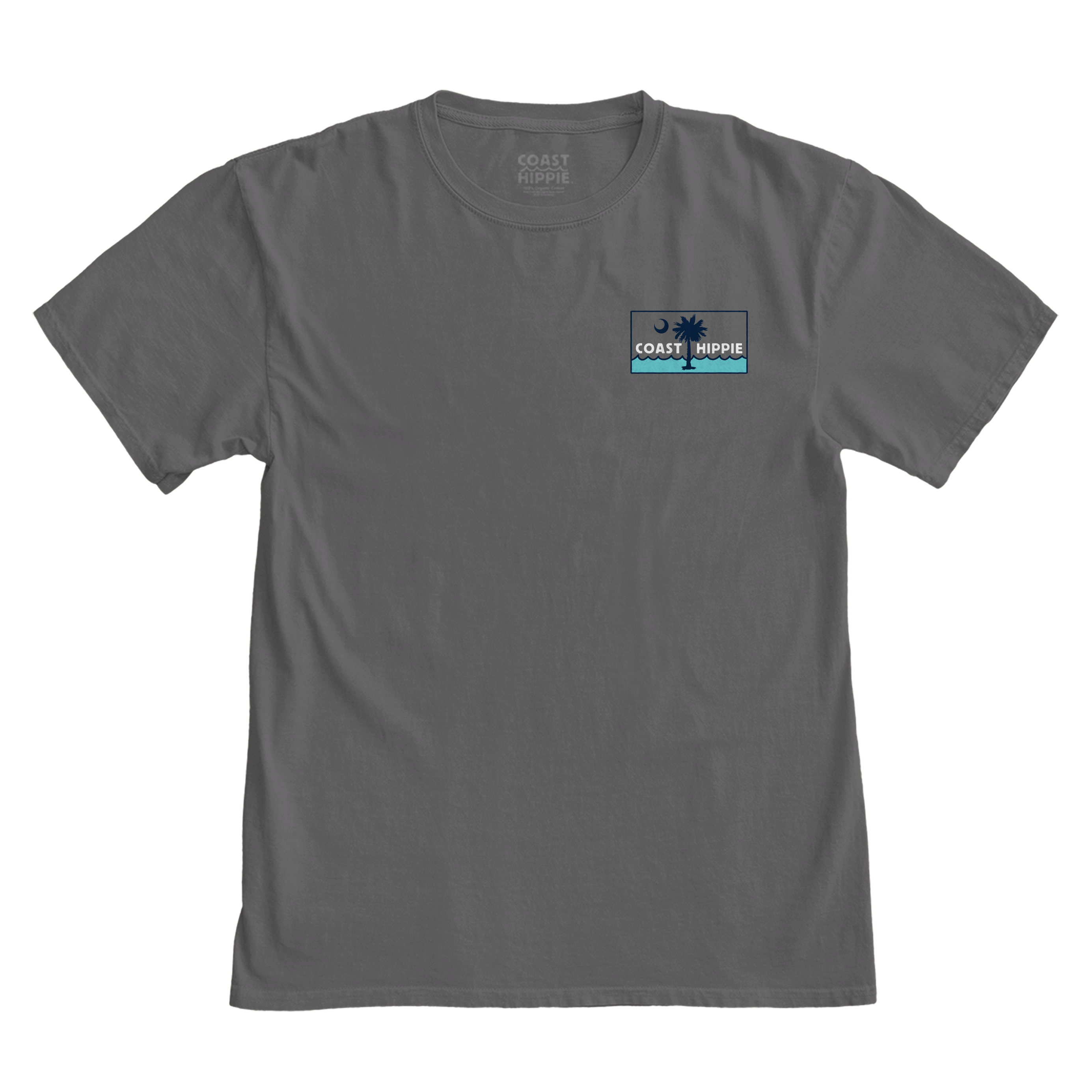 Coast Hippie - Wholesale Screen Printed T-Shirt - Unisex - SC Flag SS1