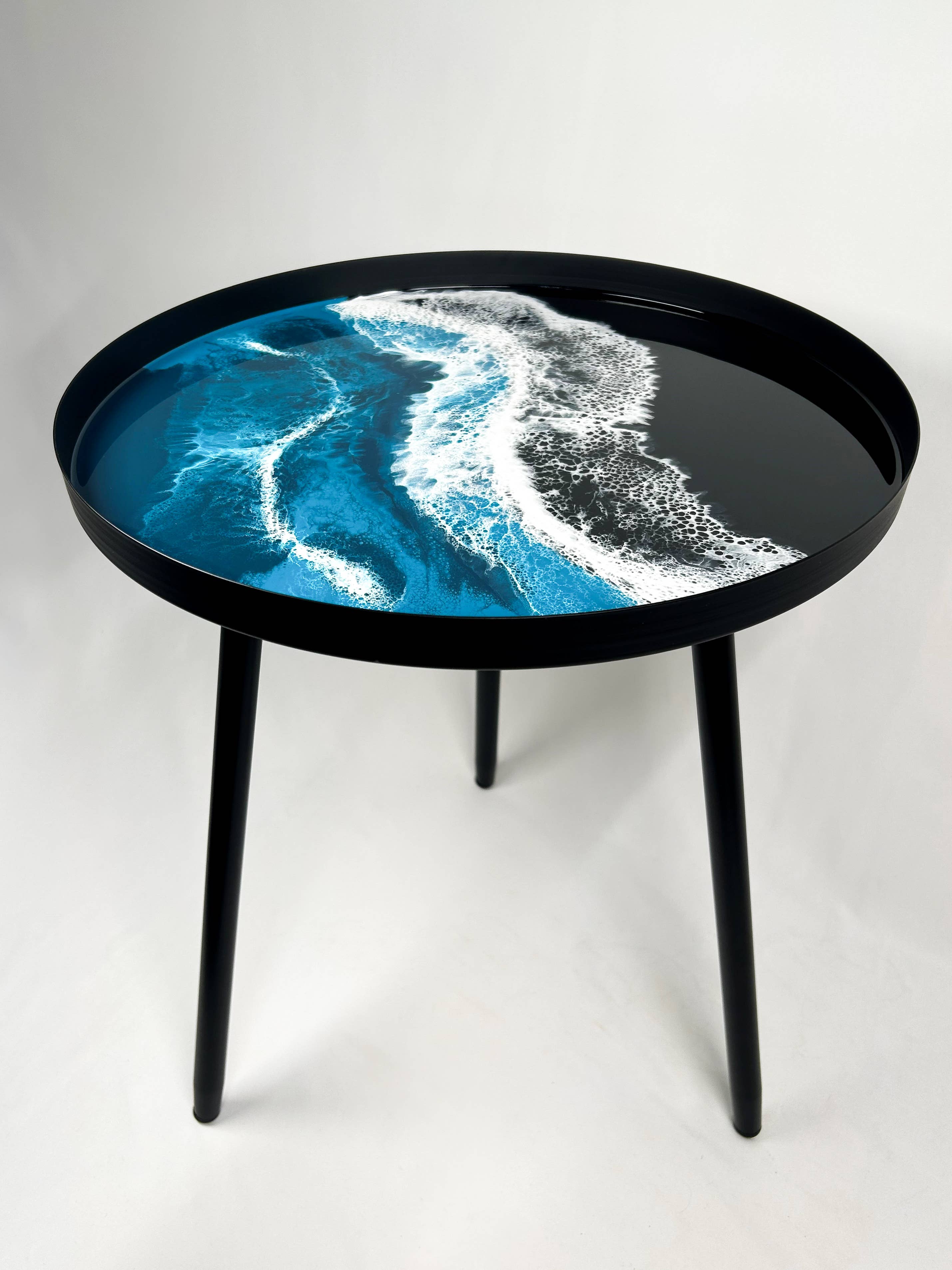 Lynn & Liana Designs - Wholesale Side Table - Resin Accented Side Table - No Tariffs!23