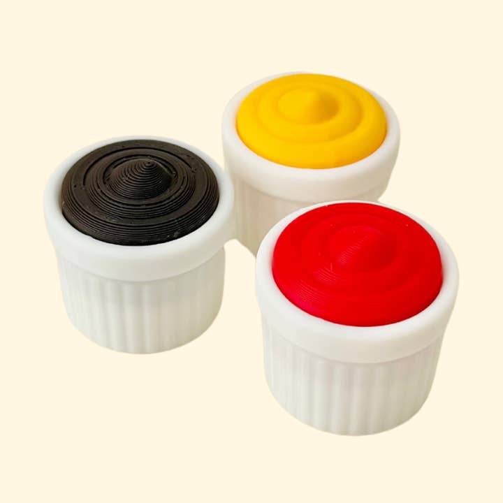 Sauce Pot Clicker for wholesale by Flexi Fidgets Co. Ltd