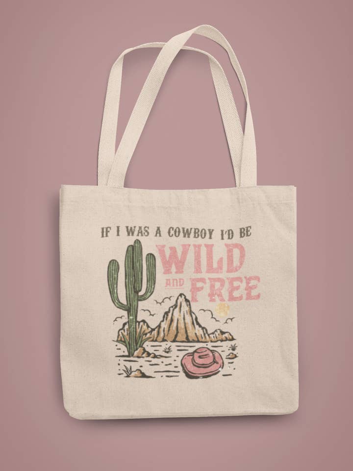 Wenn ich eine Cowboy-Tasche wäre für den Großhandel von Happy Baxter