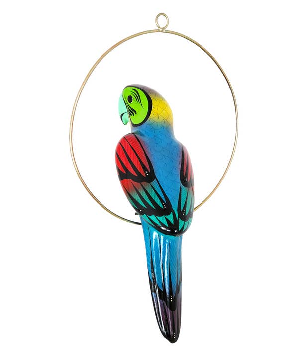 Ceramic Tropical Bird - Parrot for wholesale by Sedona Spirit