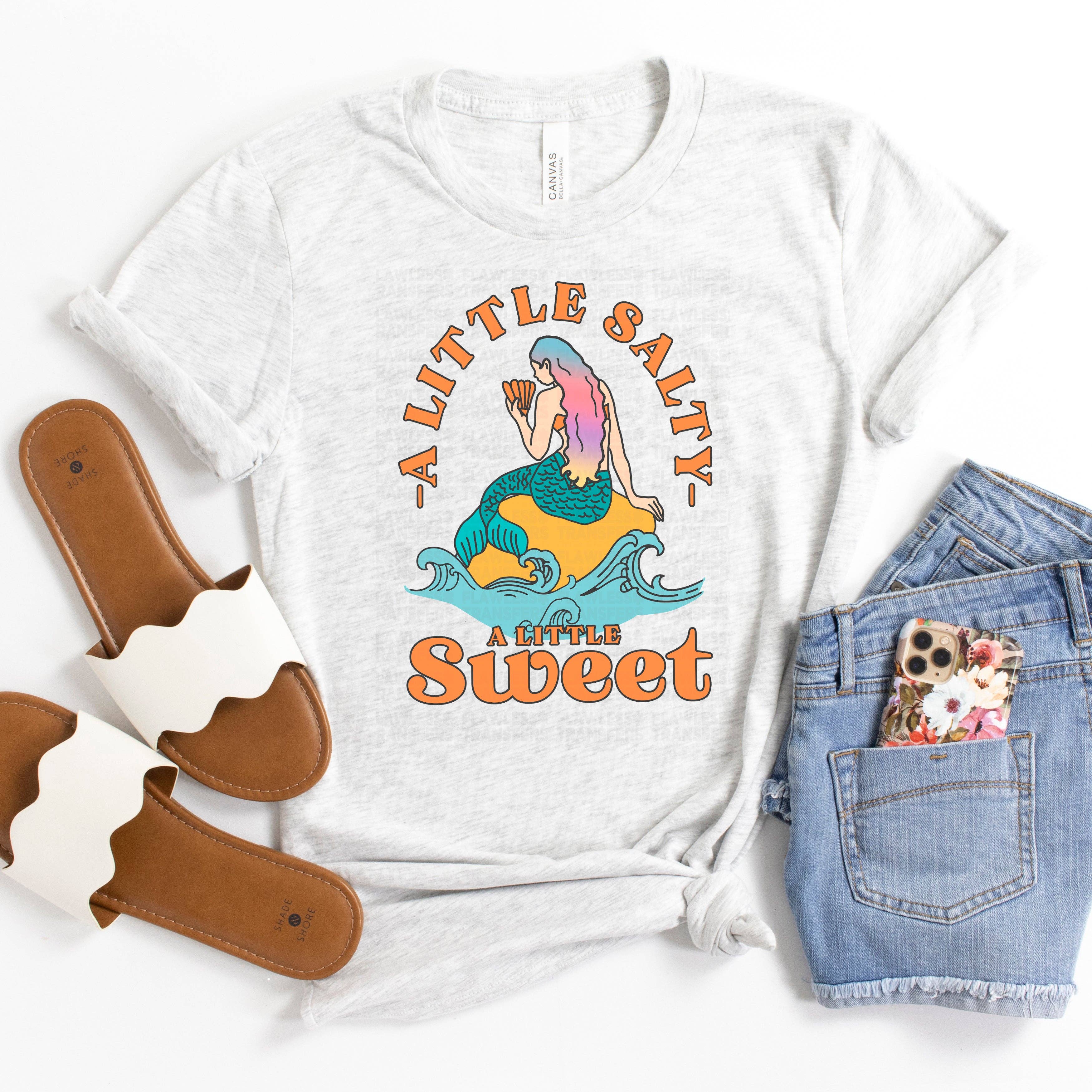 Flawless Transfers - Venta al por mayor Papel transfer para sublimación - Un poco salado, un poco dulce, transferencia DTF1