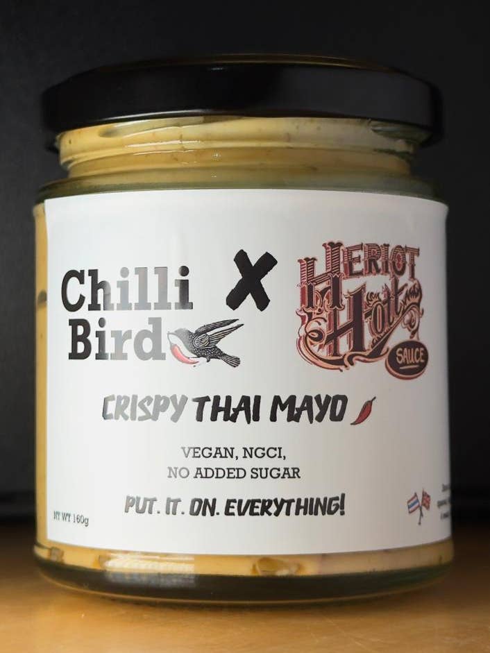 Thai Crispy Chilli Oil Mayo Chilli Bird X Heriot Hott for wholesale by Heriot Hott