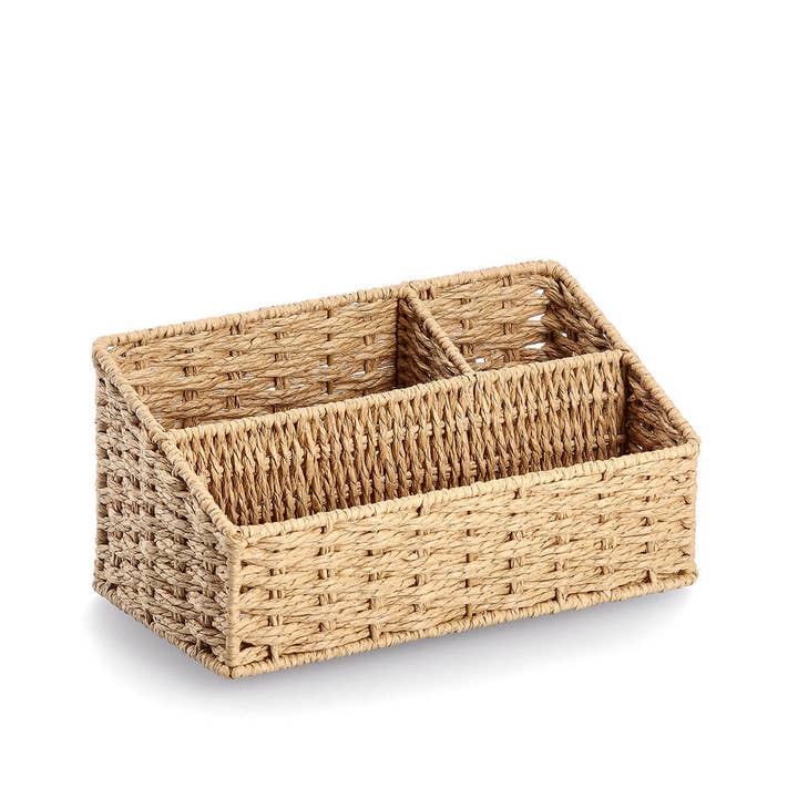 Organizador de utensilios, trenzado de papel para venta al por mayor de Zeller Present