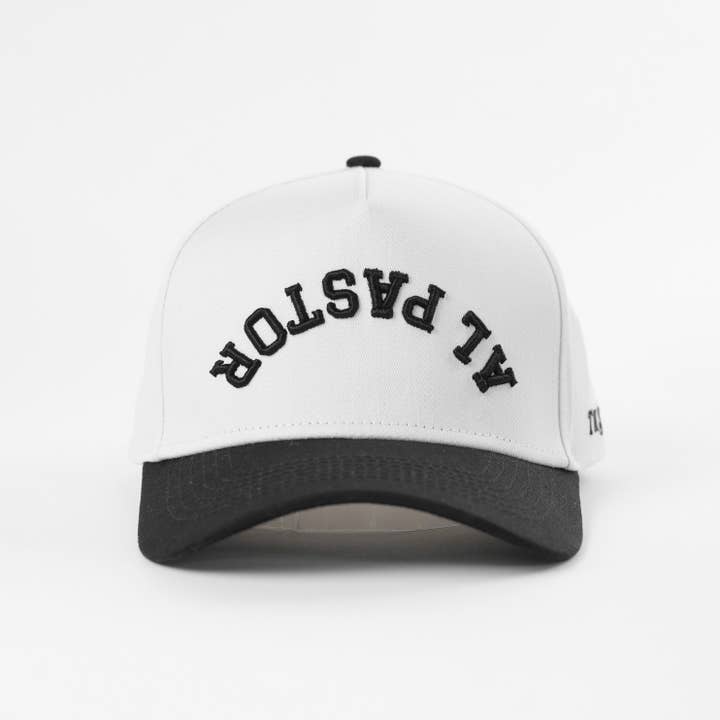 Al Pastor Upp och Ner Broderad A-Frame Snapback Keps för wholesale av The Hungry Sloth