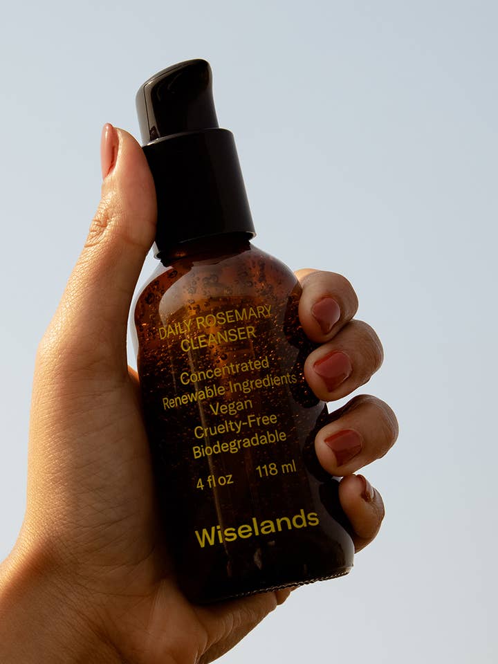 DAILY ROSEMARY CLEANSER for wholesale by Wiselands Skincare