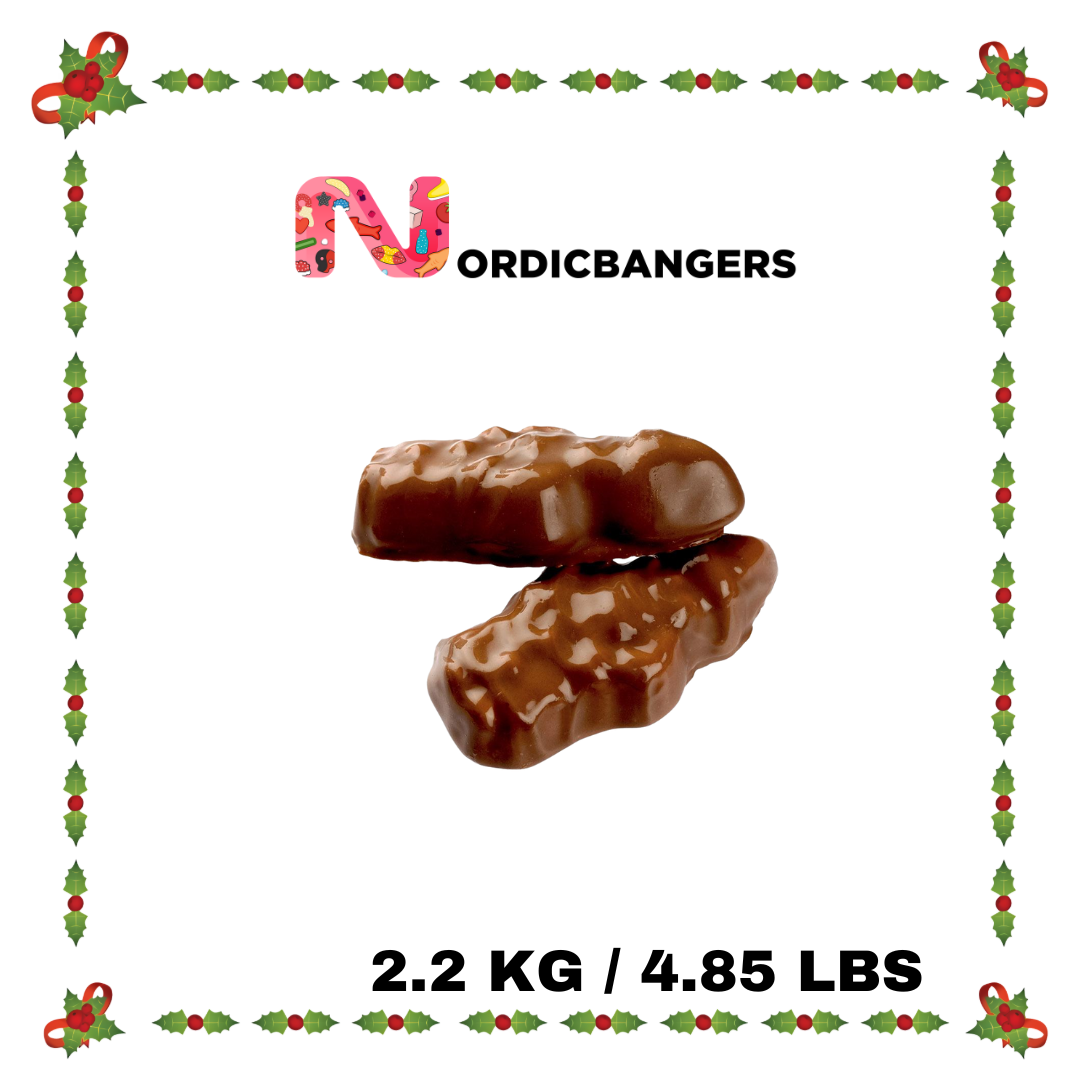 Nordicbangers - Swedish Candy Supply - Wholesale Chocolate Covered Sweets - Svenskt julgodis - Aroma chokladdoppade tomteskums marshmallows1