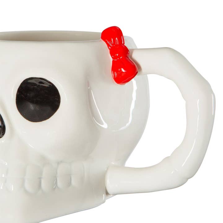 Rinkit Ltd – wholesale Coffee mug – 750ml Halloween Skull Stoneware Mug - By Fax Potato5