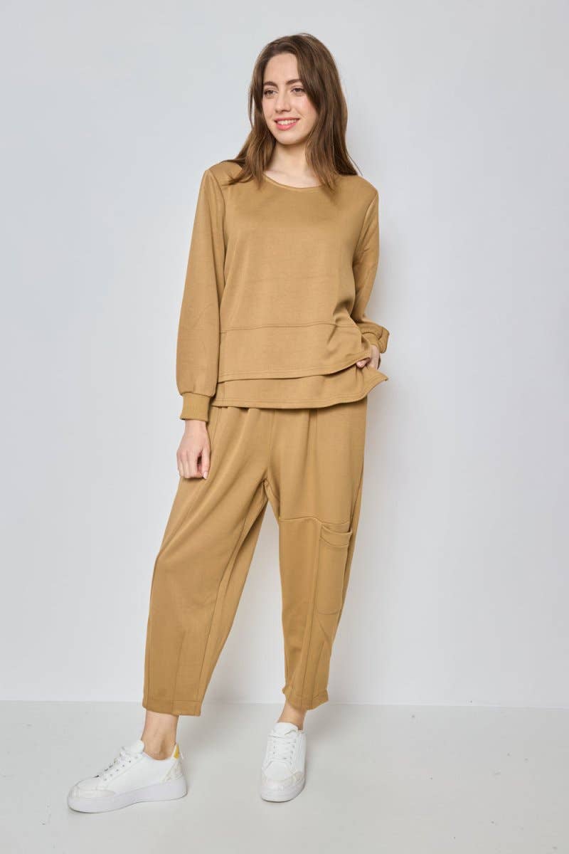 BELLA BLUE – Sweatshirt - Mulher por atacado – Blusa - B098