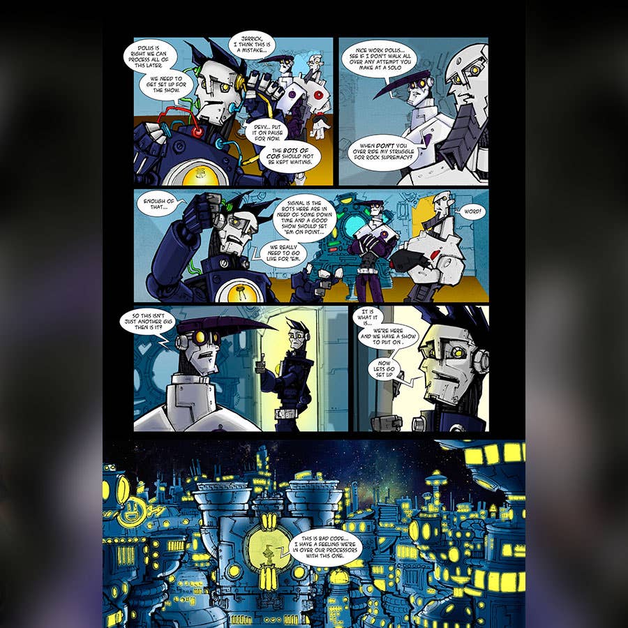 Cosmic Times - Wholesale Comic Book - Deep Space Tragedy - Issue 1 - Transformers Variant Edition6