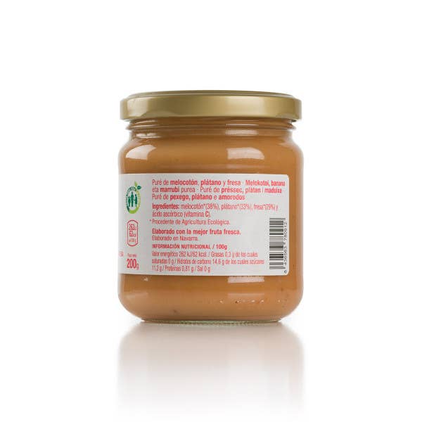 ekolo - Wholesale Jam/Jelly - Organic Peach, Banana and Strawberry Puree, 6 units x 200g5
