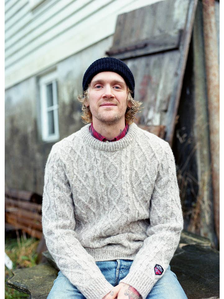 Norlender Knitwear AS - Wholesale Knitted jumper – unisex - Tórshavn aran sweater 3804