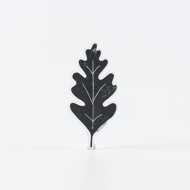 Oak Leaf Sticker for wholesale by Black Loon Studio