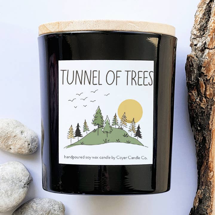 Velas de 11 oz - Túnel de Árboles para venta al por mayor de Coyer Candle Co.