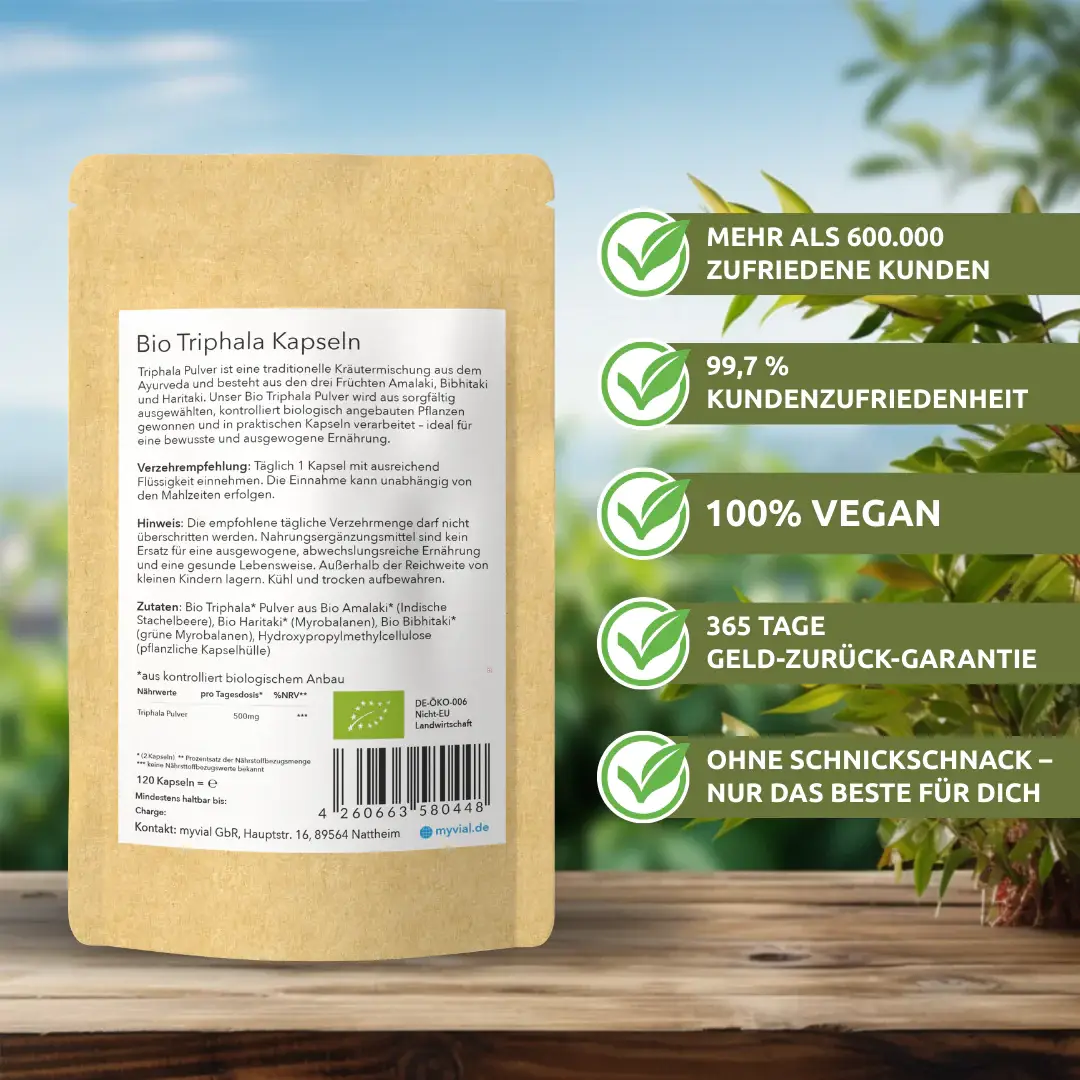 myvial - Wholesale Oral Supplement/Vitamin - Organic Triphala Capsules4