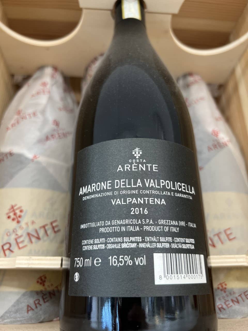 Pasticceria Mokador f.lli Sclafani - Wholesale Red Wine - Amarone della Valpolicella 2016 DOCG Costa Arente2