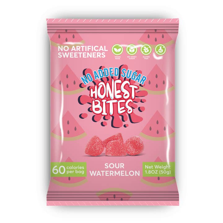 Honest Bites - Wholesale Gummy - SOUR WATERMELON 6 PACK1
