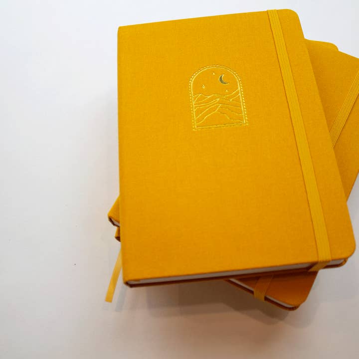 Bobo Design Studio - Vente Journal intime - Journal à points bobo BuJo - Golden Dunes2