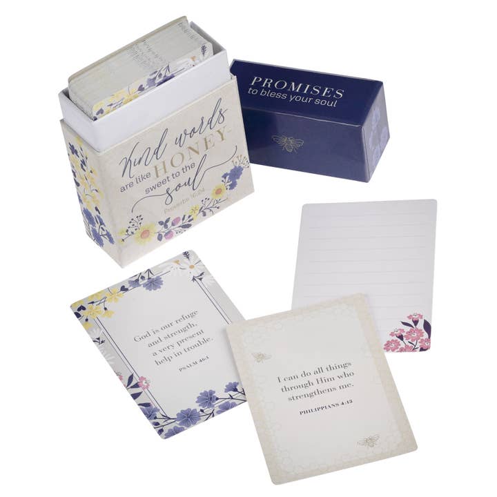 Christian Art Gifts - Wholesale Religious Card - Box of Blessings Kind Words Prov. 16:242