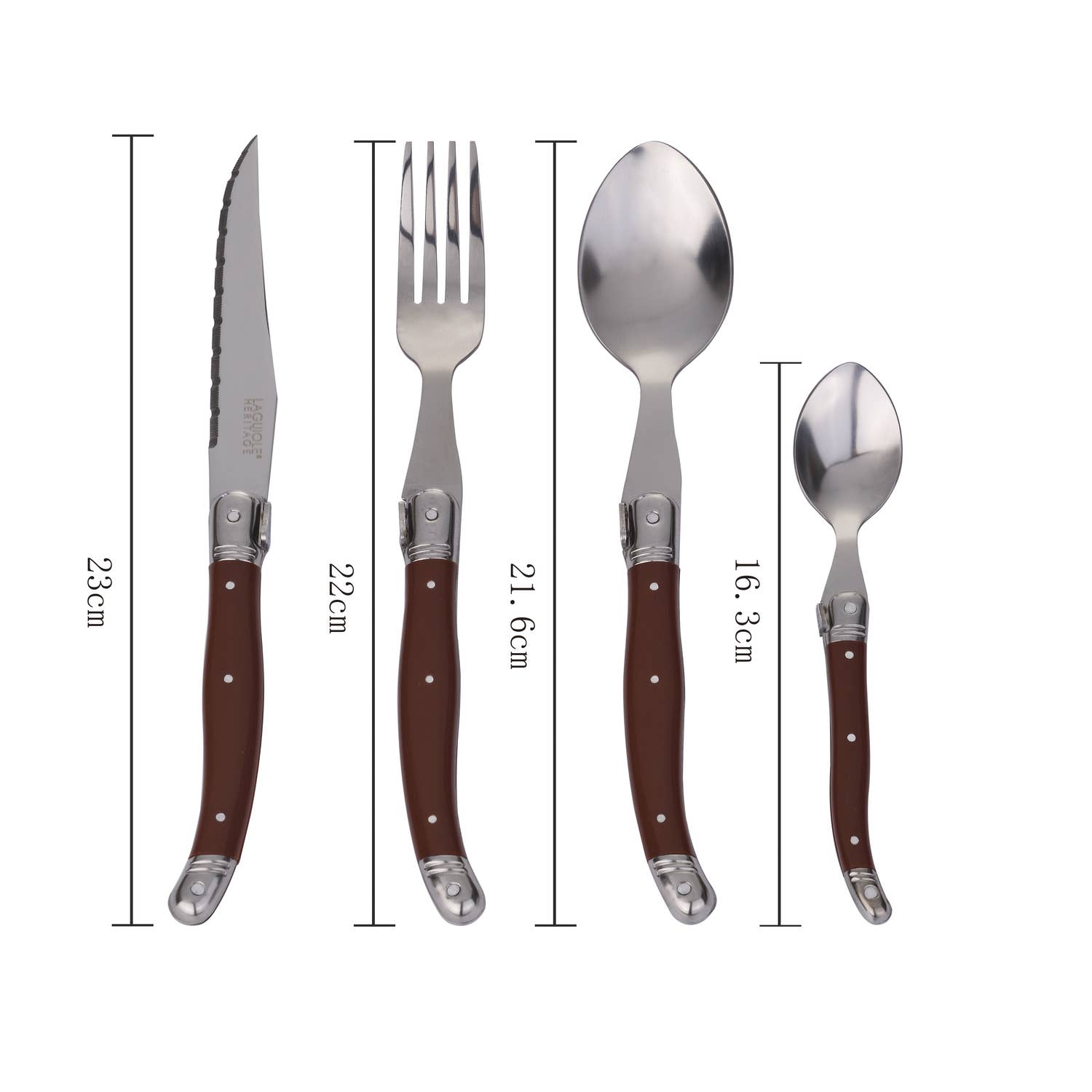 Laguiole - Wholesale Assorted Cutlery Set - Laguiole Heritage 24-Piece Cutlery Set8