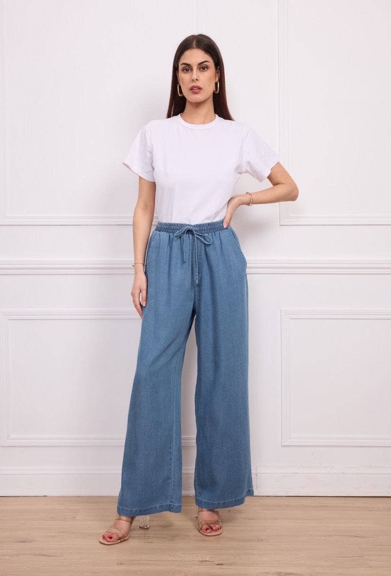 Straight blue lyocell jeans - Orice for wholesale on Faire2