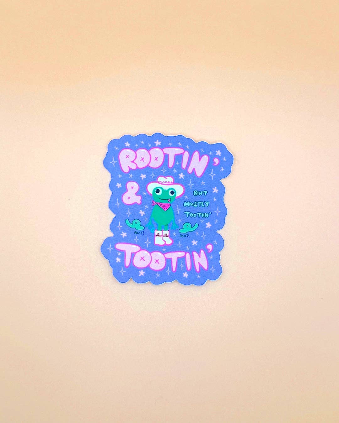 SoftBoysClub - Wholesale Sticker - Rootin' & Tootin' Sticker