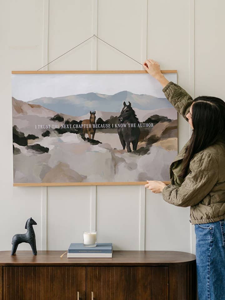 Horizontal Poster: I trust the next chapter for wholesale by Jenessa Wait