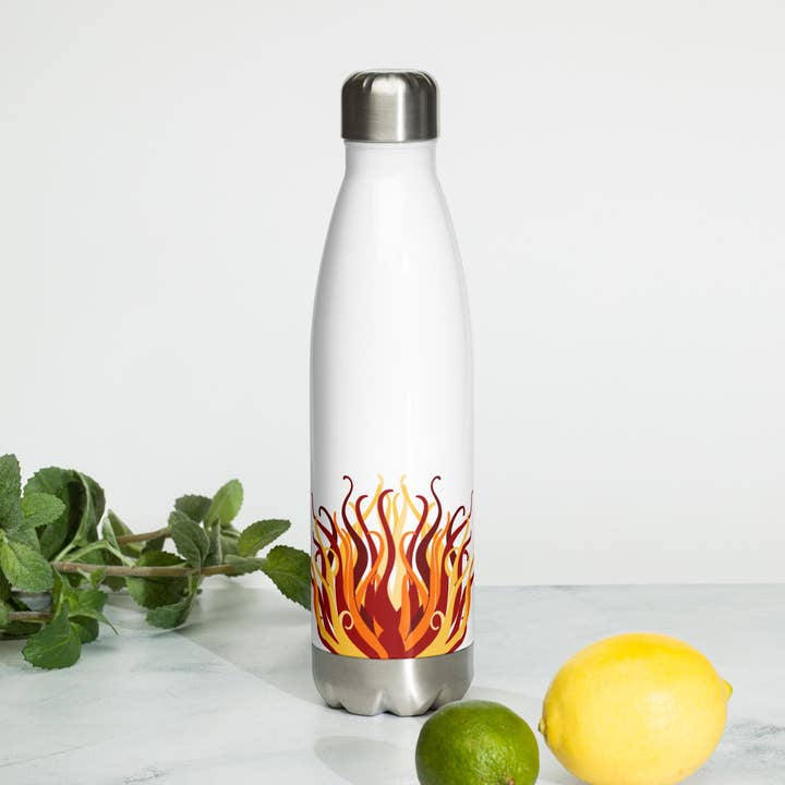 Stainless Steel Water Bottle - King Abdullah Monument Fountain KAUST for wholesale by The Shamal