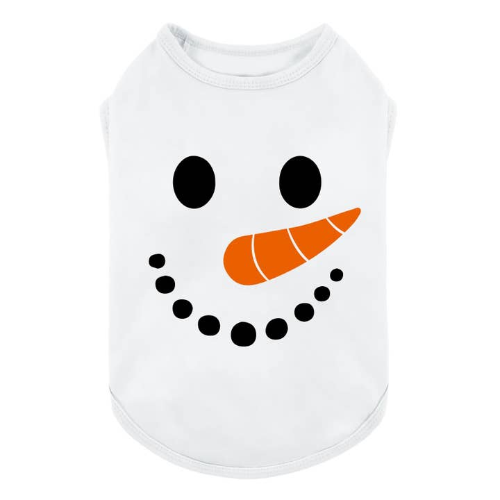 Snowman Dog Shirt for wholesale by Fitwarm