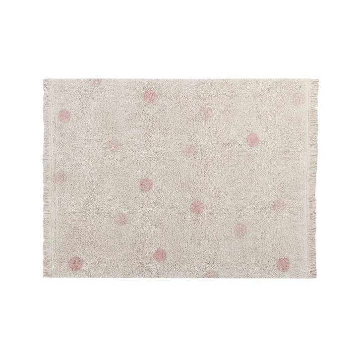 Washable Rug Hippy Dots Natural - Vintage Nude for wholesale by Lorena Canals