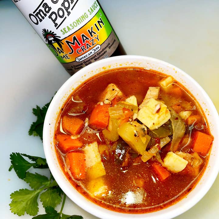 Oma & Popie's Seasoning Sauces and Spice Blends - Wholesale Sauce - Ja Makin' Me Crazy - Jamaican Jerk