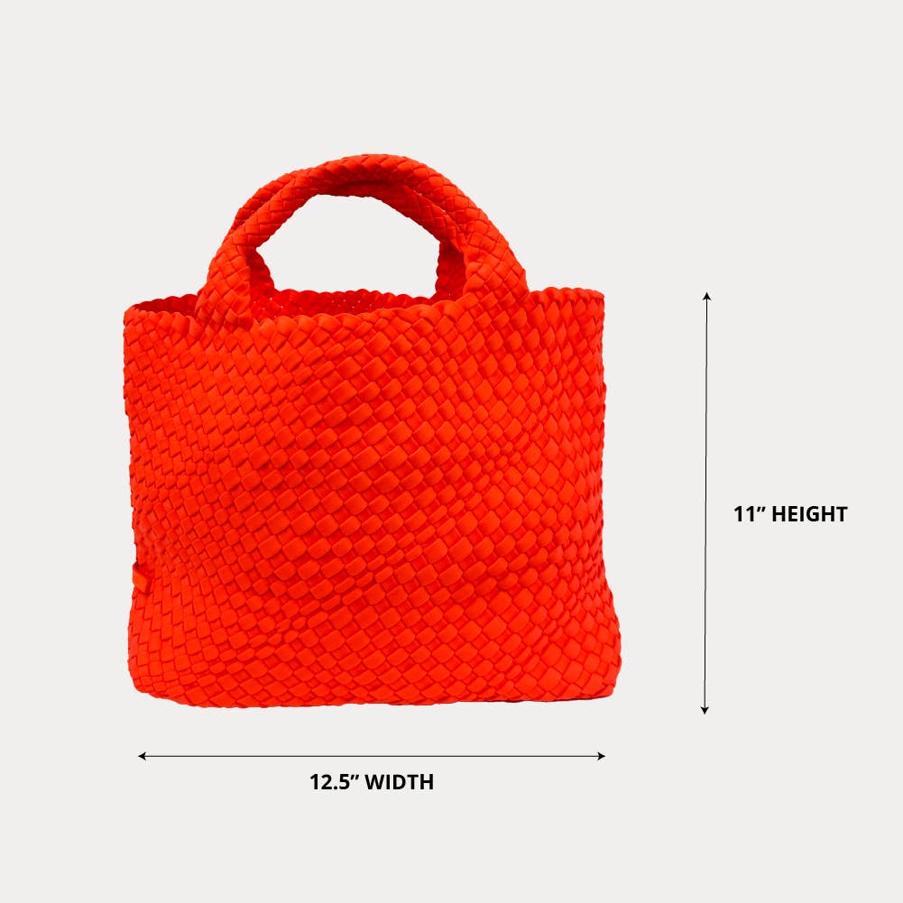 AHDORNED – wholesale Tote bag – Women's – Lily Woven Neoprene Tote with Pouch53