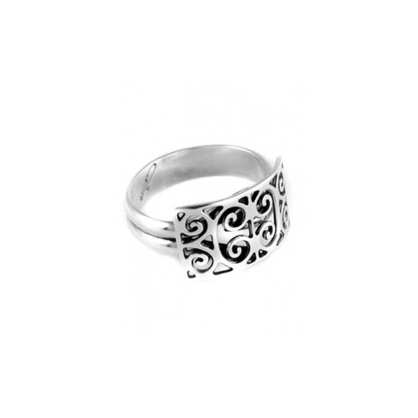 G2 Silver – wholesale Band/stacked ring – First Scot Adjustable Ring