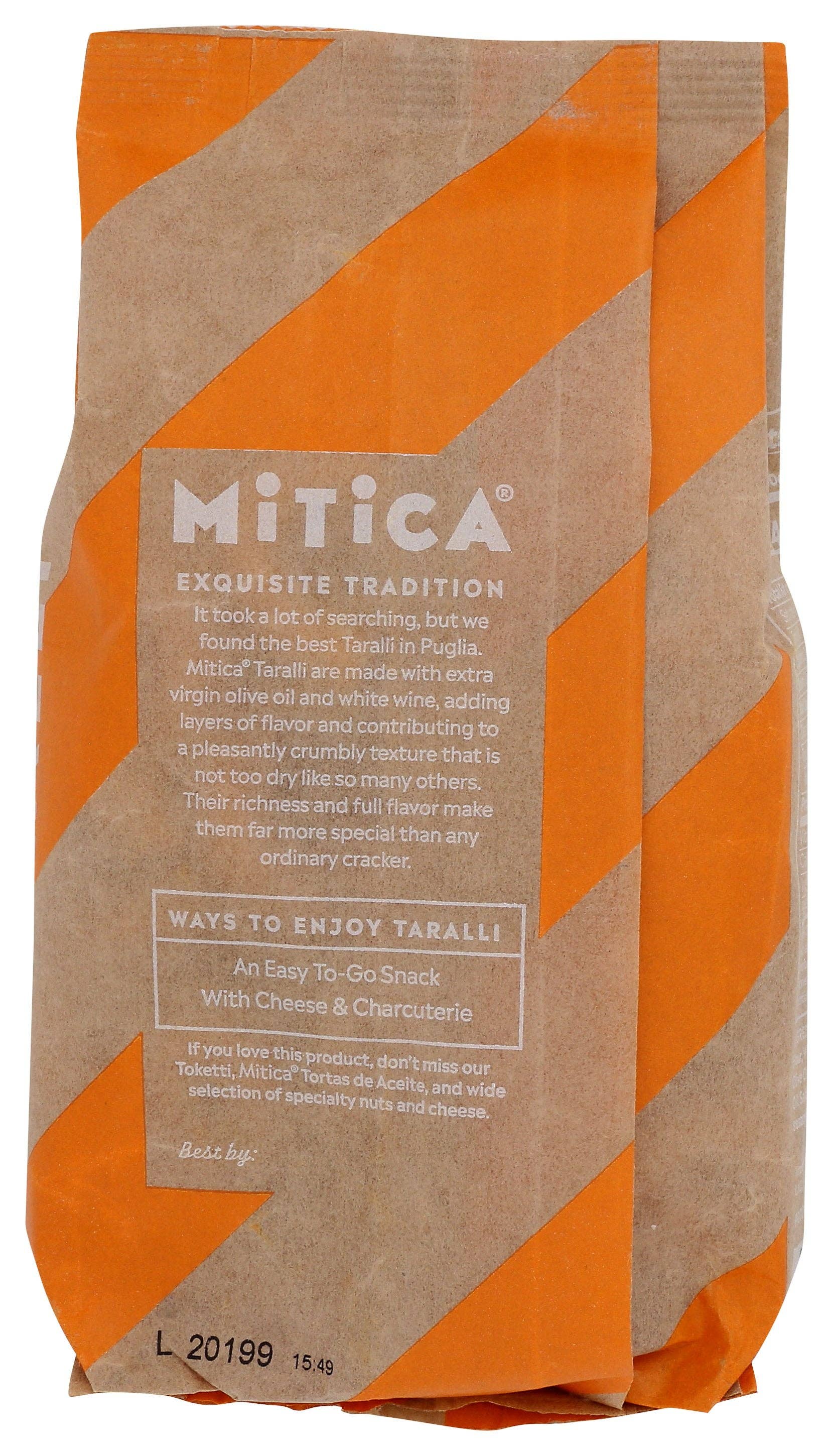Everyday Supply Co - Wholesale Crackers - MITICA TARALLI CLASSIC - Case of 121