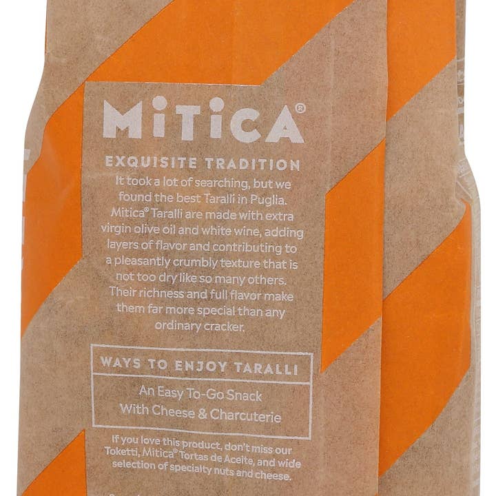 Everyday Supply Co - Wholesale Crackers - MITICA TARALLI CLASSIC - Case of 121