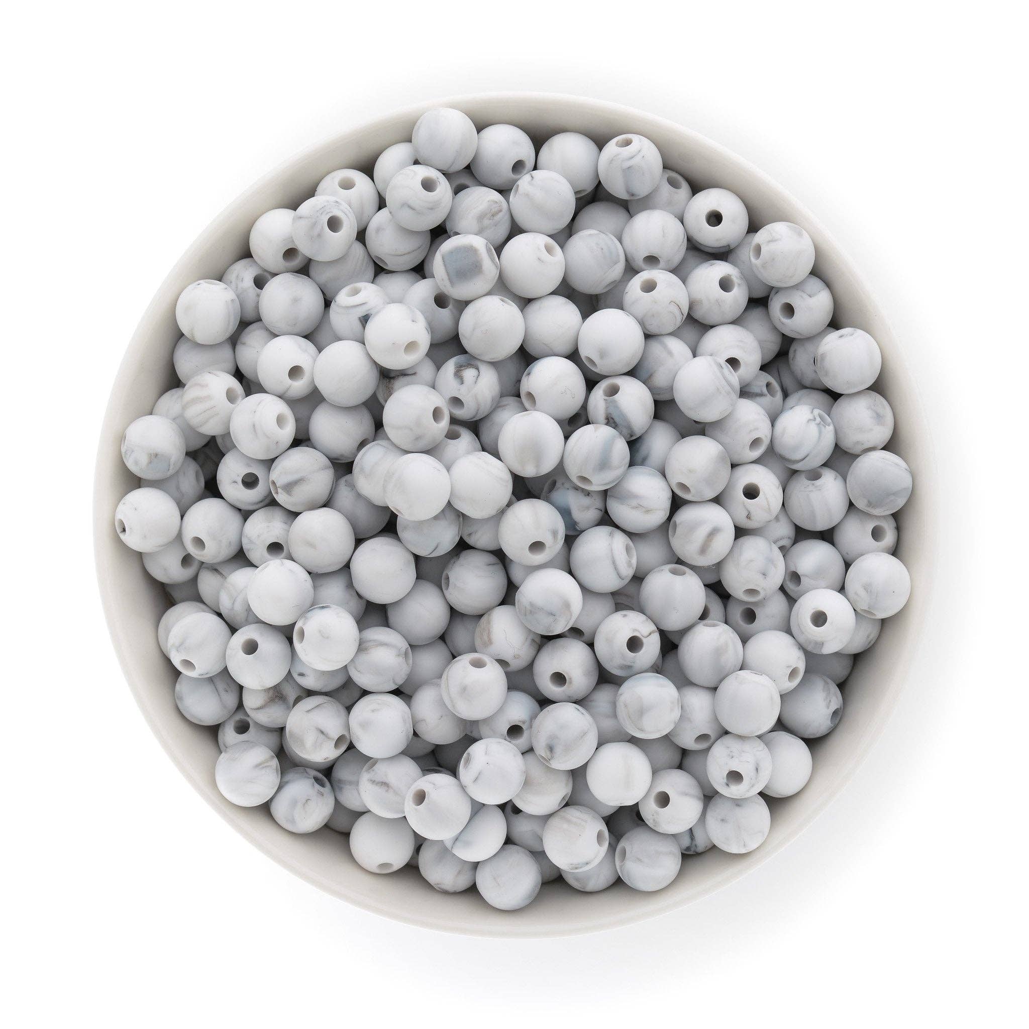 Cara & Co Silicone Craft Supply – Missangas por atacado – Contas redondas de silicone de 9 mm69