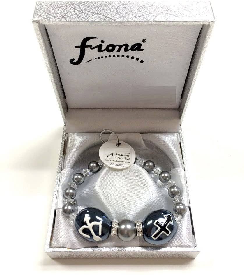 Fiona Accessories – Großhandel Perlenarmband – Sternzeichen Swarovski Perlen Stretch Armband Sternzeichen Schmuck9