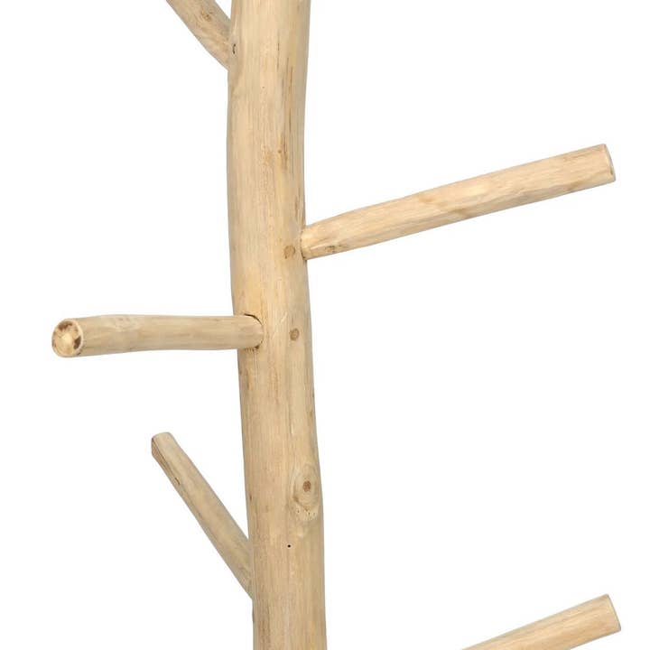 Bazar Bizar Living – wholesale Klädhängare – The Coat Hanger i naturlig teak5