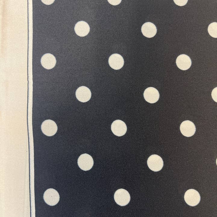 German Fuentes Handbags - Wholesale Scarf - Women's - YF08-C92 SQUARE POLKA DOT SCARVES 1