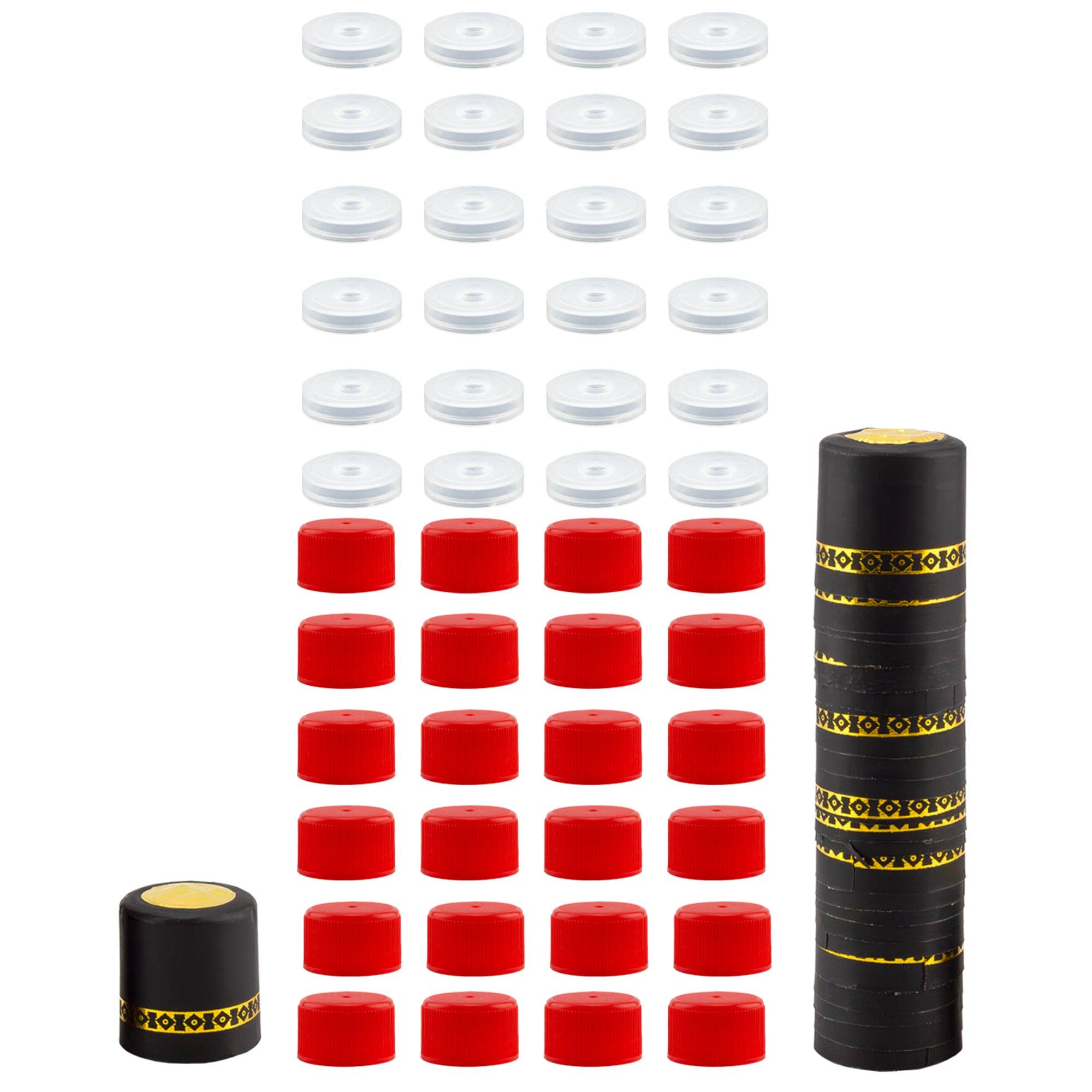 Kurated Korner - Wholesale Food Storage Container - Cornucopia 3oz Mini Hot Sauce Bottles or Replacements Parts1