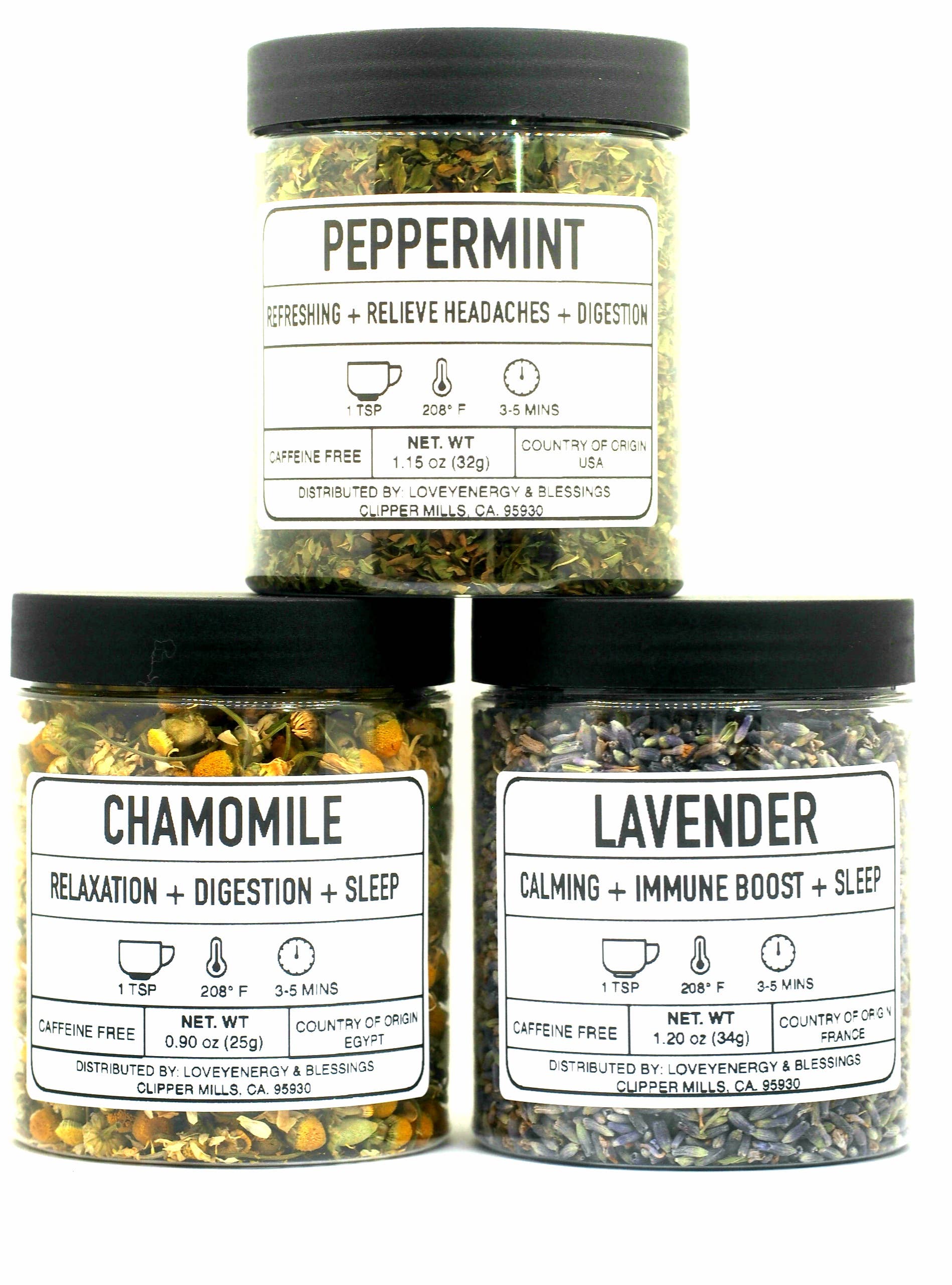 Loveyenergy & Blessings - Wholesale Losse thee - Kamillebloemen, thee, theeapotheek met losse bladeren4