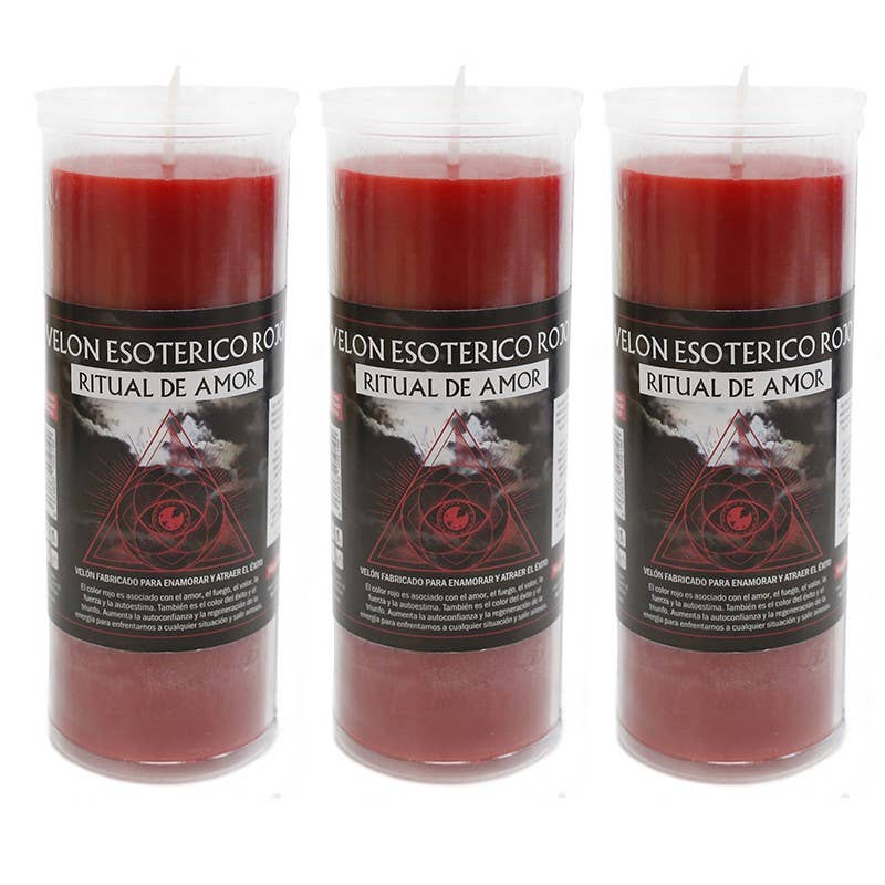 Ethike.eu - Wholesale Votive Candle - Esoteric Candle 3 - Red2
