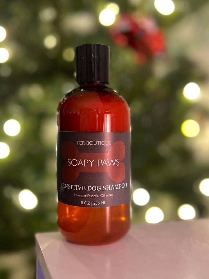 Shampooing pour chien Soapy Paws Sensitive Skin pour la vente par TCR Boutique