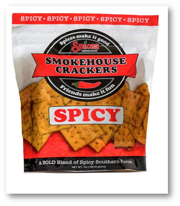 Smokehouse Crackers - Wholesale Crackers - *FLAVOR SAMPLER* 3 Bags of 4 Flavors - 12 ct. -  7 oz2