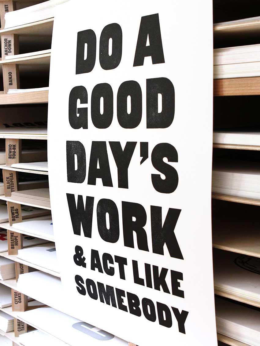 Old Try - Wholesale Art Print - Act Like Somebody2