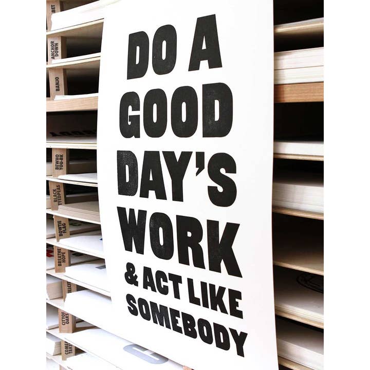 Old Try - Wholesale Art Print - Act Like Somebody2