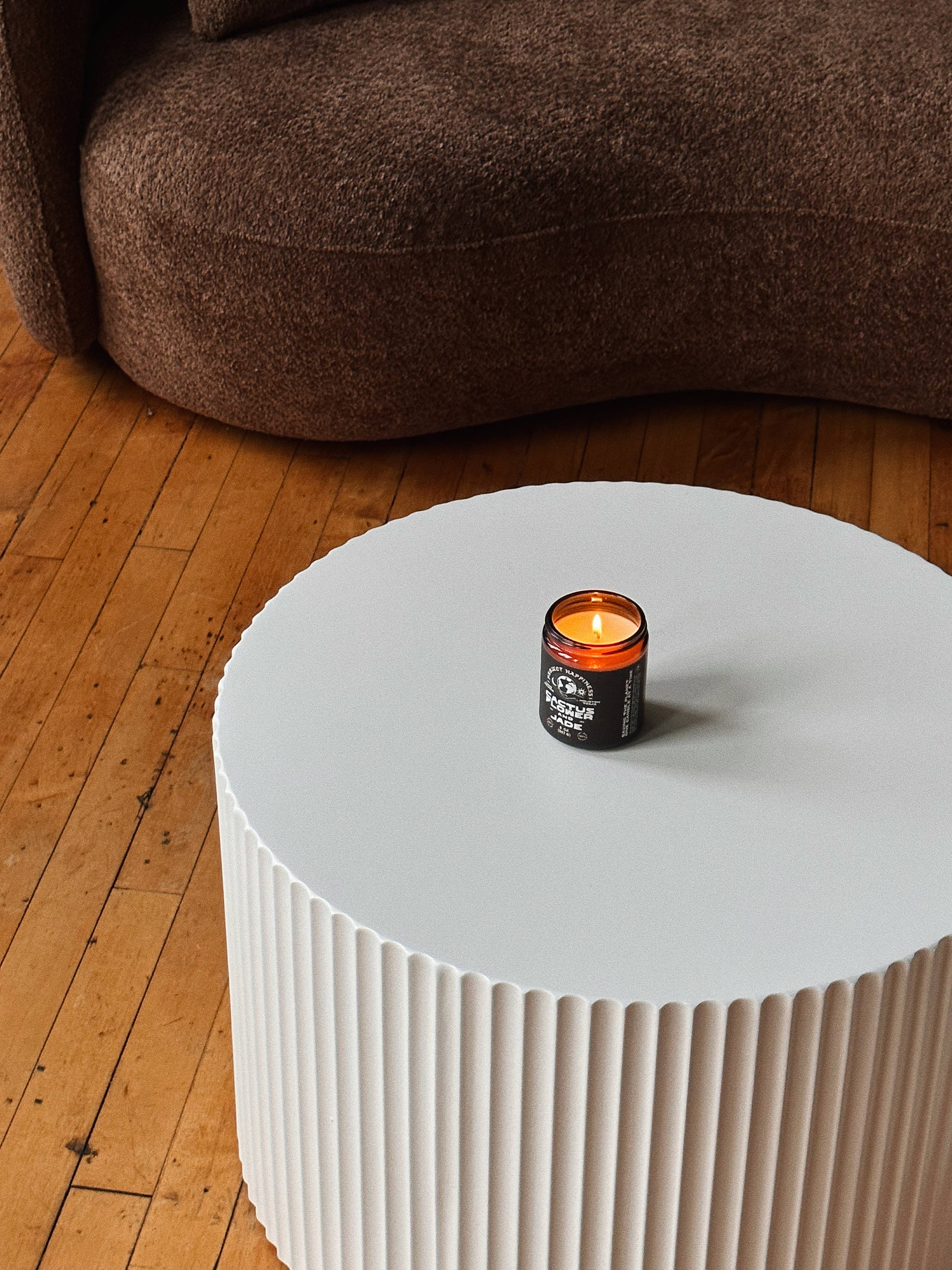 Project Happiness Candle Co. - Wholesale Jar/Filled Candle - Cactus Flower and Jade Soy Candle - 8oz | Valentines Day 10