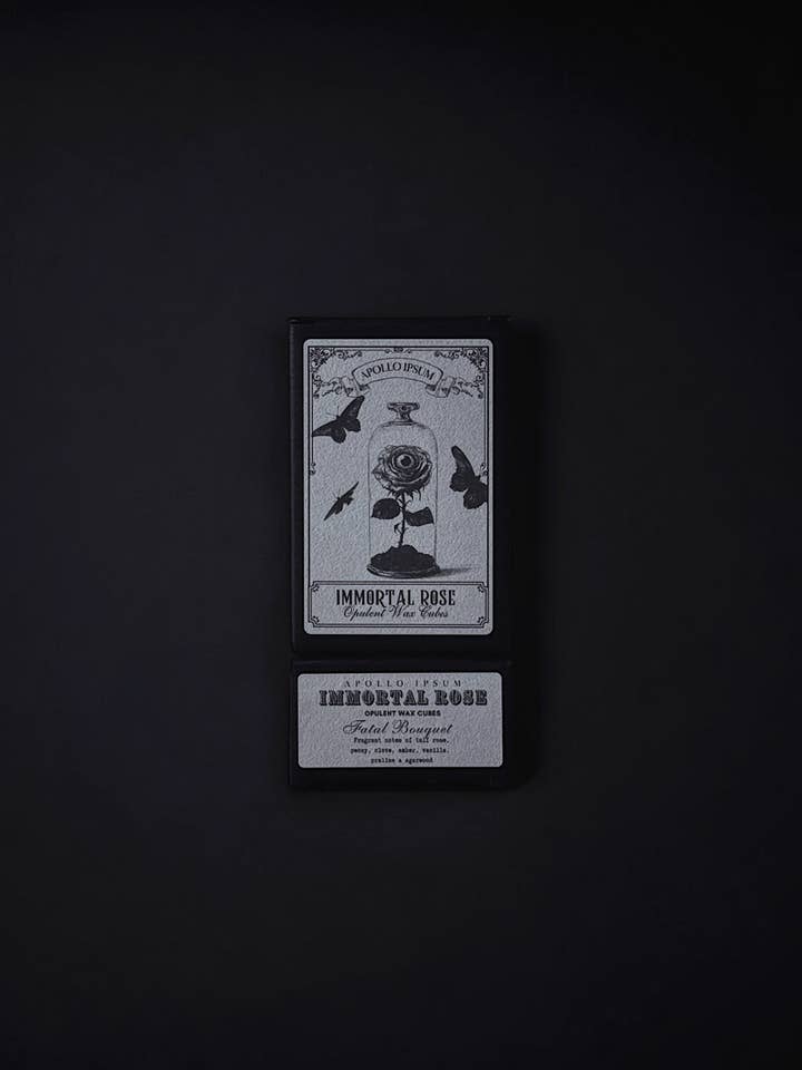 Immortal Rose Opulent Wax Cubes for wholesale by APOLLO IPSUM